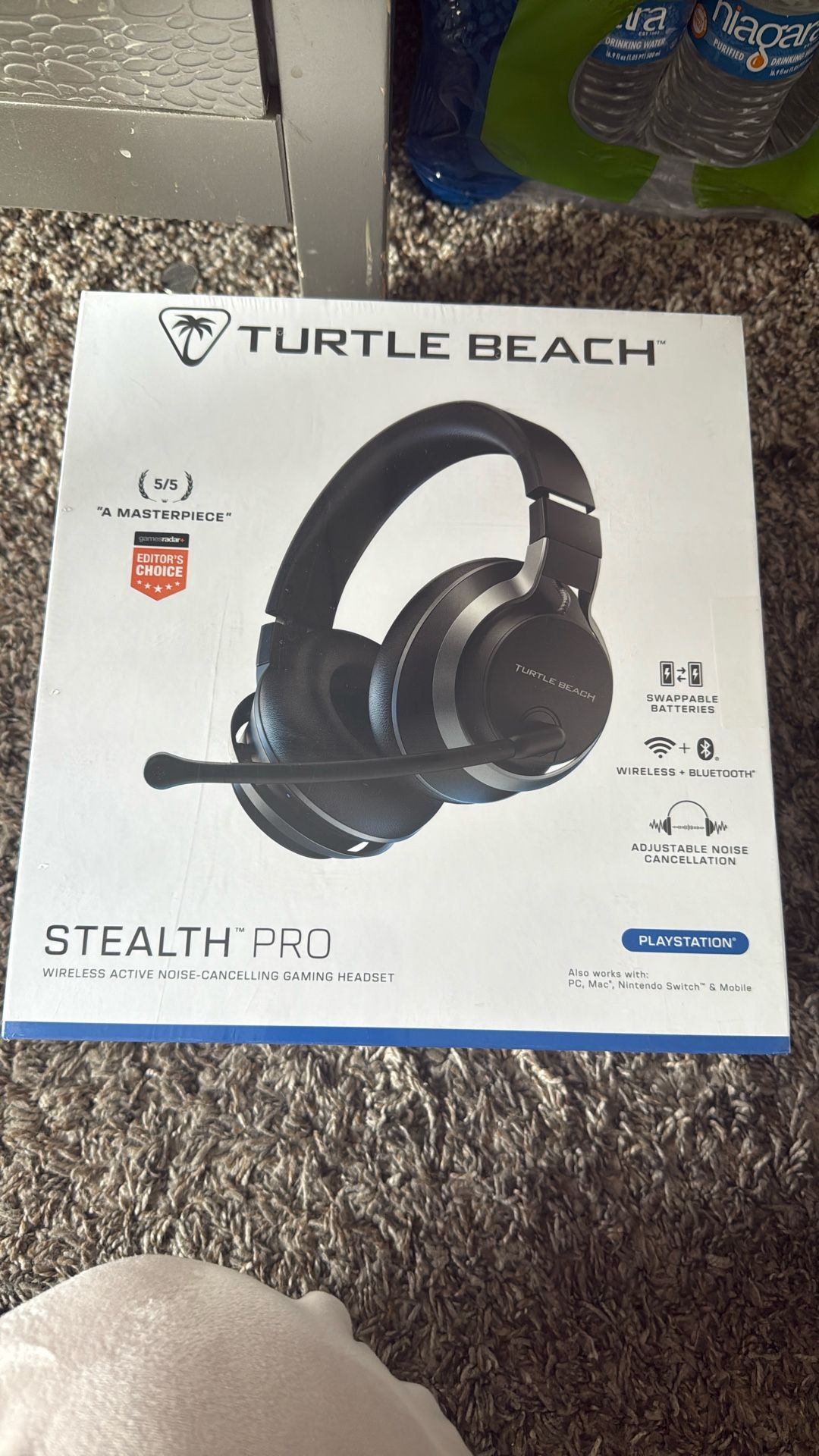 Auriculares inalámbricos para juegos Turtle Beach Stealth Pro - XBOX/PC/PS5 - Completamente nuevosAuriculares