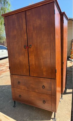 Armoire Dresser Pair