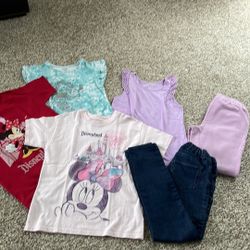 Girls Size 6-8  Bundle Of 8 Items 