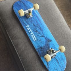 Tattoo skateboard