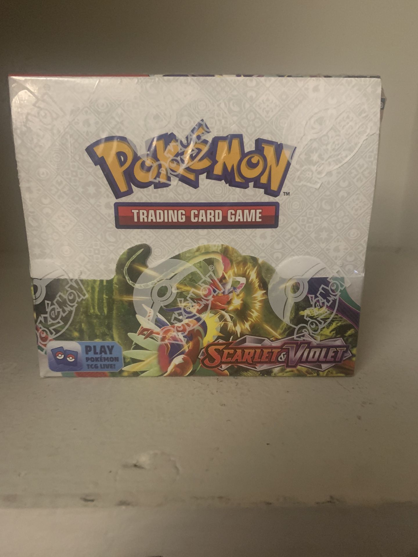 Pokemon TCG Scarlet Violet base Booster Box