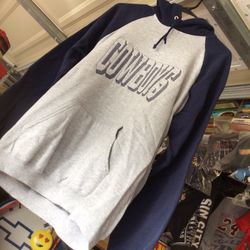 Cowboys Sweatshirt Hoodie Size L/XL