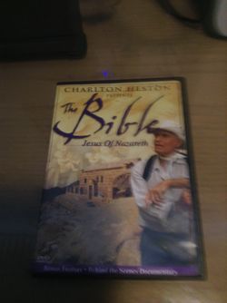 DVD the bible Jesus of Nazareth