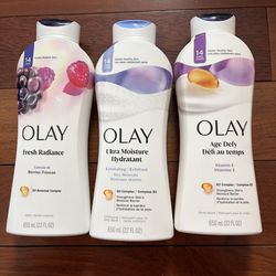 Olay body wash $4/each