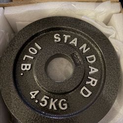 10 Pound Weight Plate X4