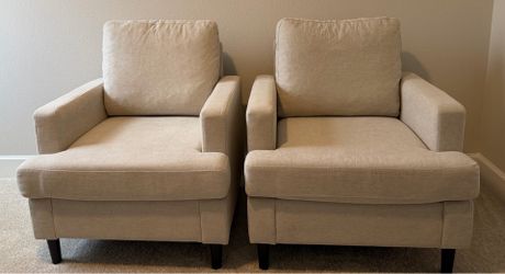 Pair of Beige Chairs