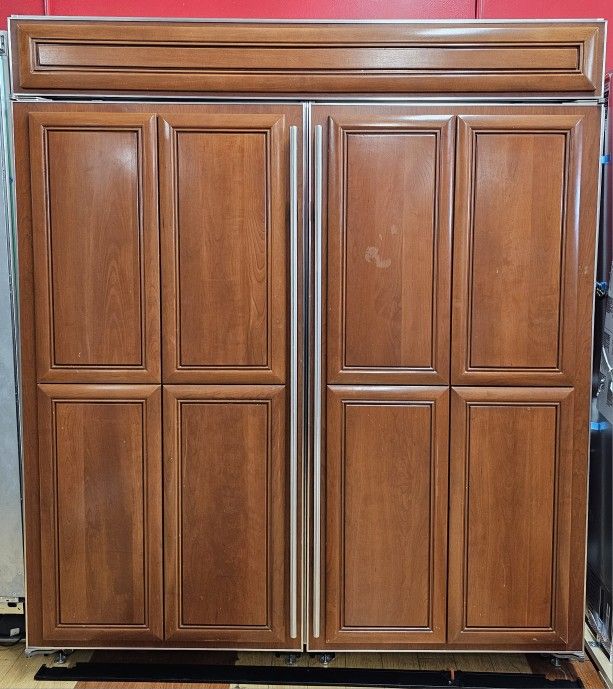 Sub-Zero 72" BI-36R/O Refrigerator and BI-36F/O Freezer Columns Set