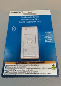 New Lutron Pico Remote Control