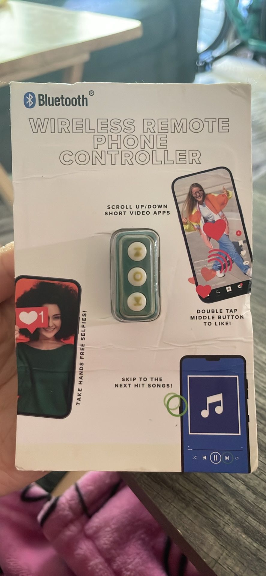 Bluetooth Wireless Phone Remote Controller