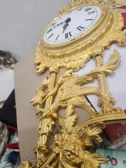 The Soverein Louis XV style  Wallclock