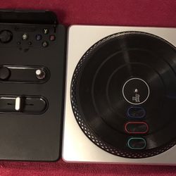 XBOX 360 DJ HERO Turntable Game Controller LIKE NEW!