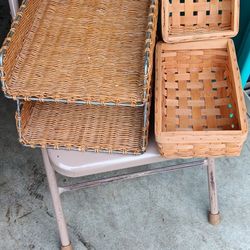 Wicker Organizers ($5 For All)