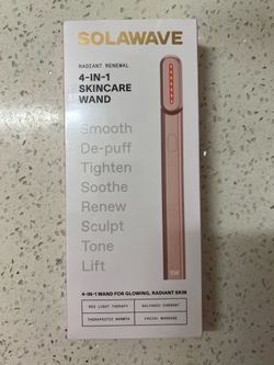 Solawave 4 in 1 red light therapy wand