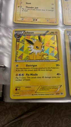 Jolteon Pokémon card 2013