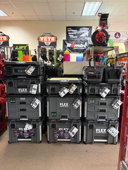FLEX STACK PACK TOOL BOXES NOW AVAILABLE