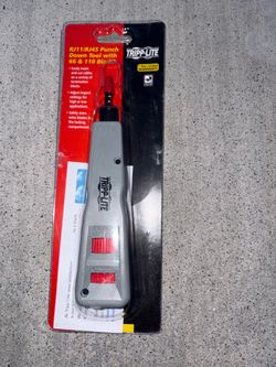 New - triple lite 110/66 punch down tool