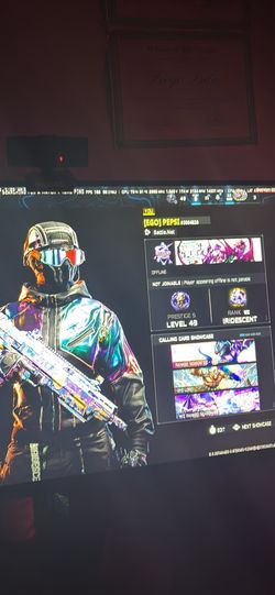 Black ops 4x iridescent account