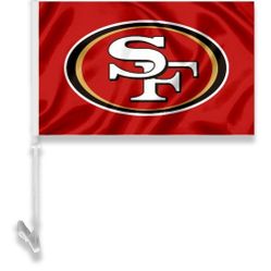 49ers Car Flags Pair $25 Firm On Price