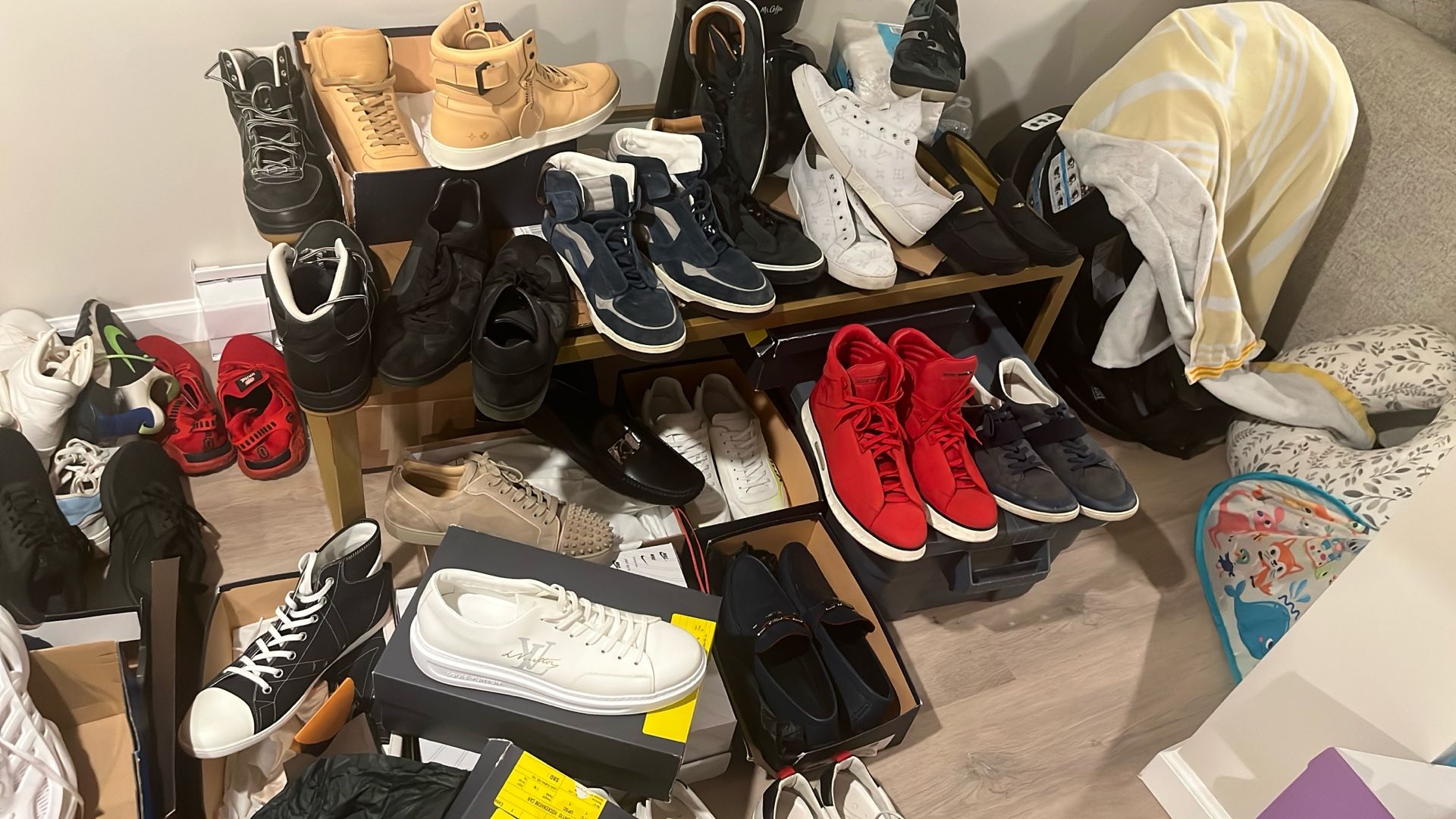 Louis Vuitton Collection Of Sneakers