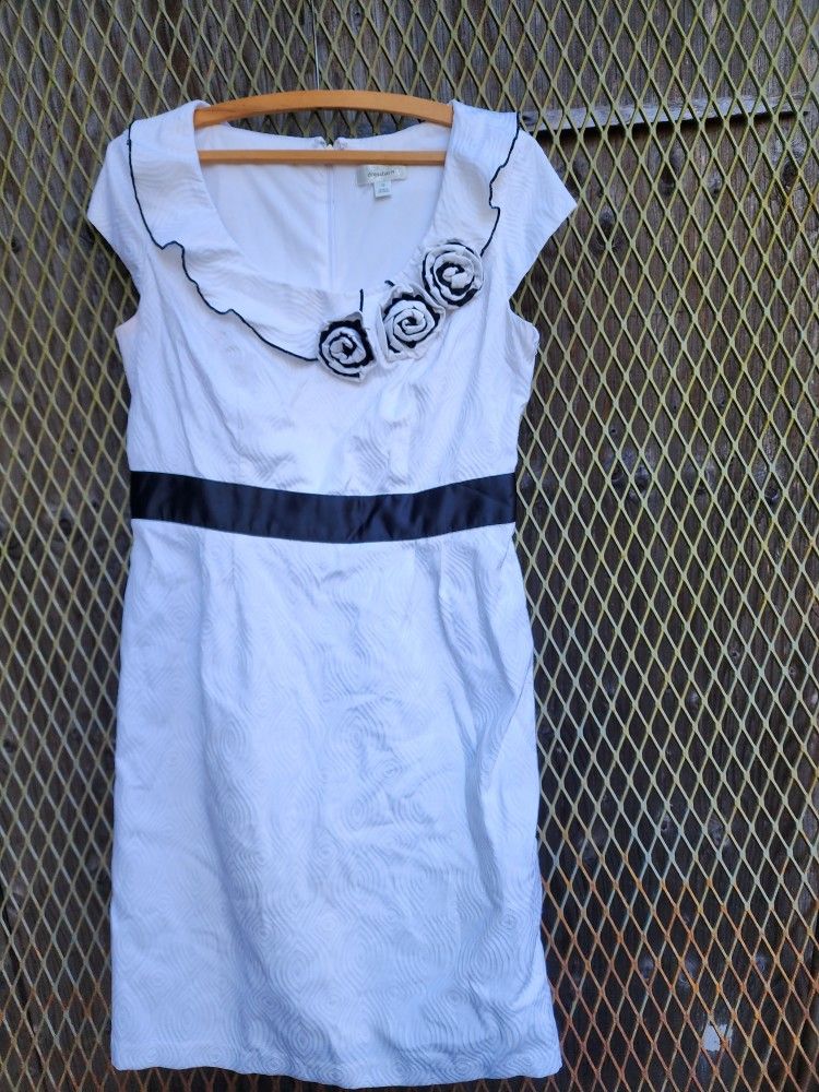White 'Dress Barn' Dress
