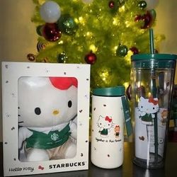Hello Kitty Starbucks Collection New ❤️ Message Me For Prices 