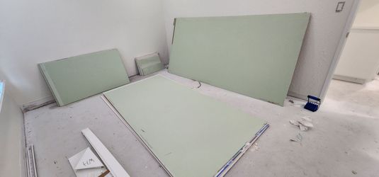 Green and Regular Full 1/2" 4x8 Drywall Sheets