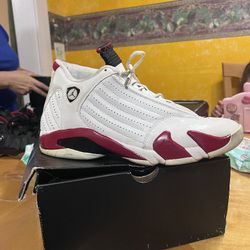 2012 Jordan "Candy Cane" 14s Size 13 In Original Box