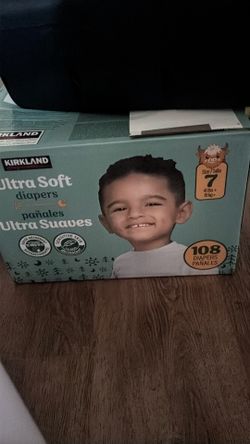 Kirkland Diapers size 7