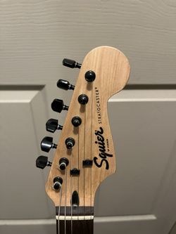 Squier bullet stratocaster hss hardtail limited 2024 edition electric guitar with black hardware