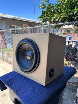 15" FI Car Audio Subwoofer Box Dual 2ohm