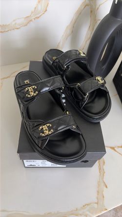 Chanel sandals inspired size 37