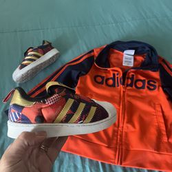 Adidas Combination Sneakers And Sweater 