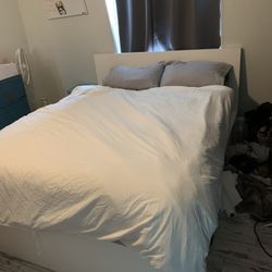 Queen Matress And Bed Frame For Sale