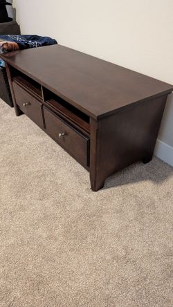 Pottery Barn Entertainment center/ Stand With Storage Excellent Condition 48X21X17    $180**
.