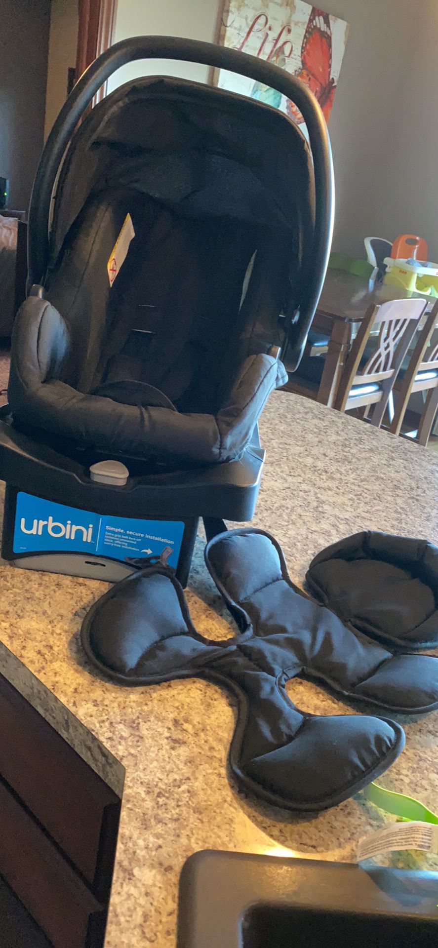 Urbini infant & Car seat set with stroller attachment
