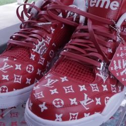 Retro 4 Fire Red 