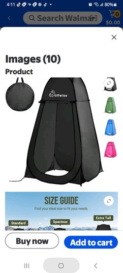 Wolfwise collapsible tent