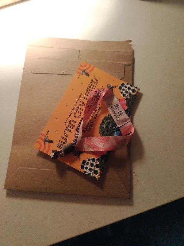 ACL Weekend 1 Friday Day pass