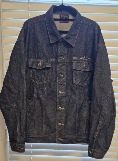 Vintage Rocawear Denim Unisex Jacket (XL)