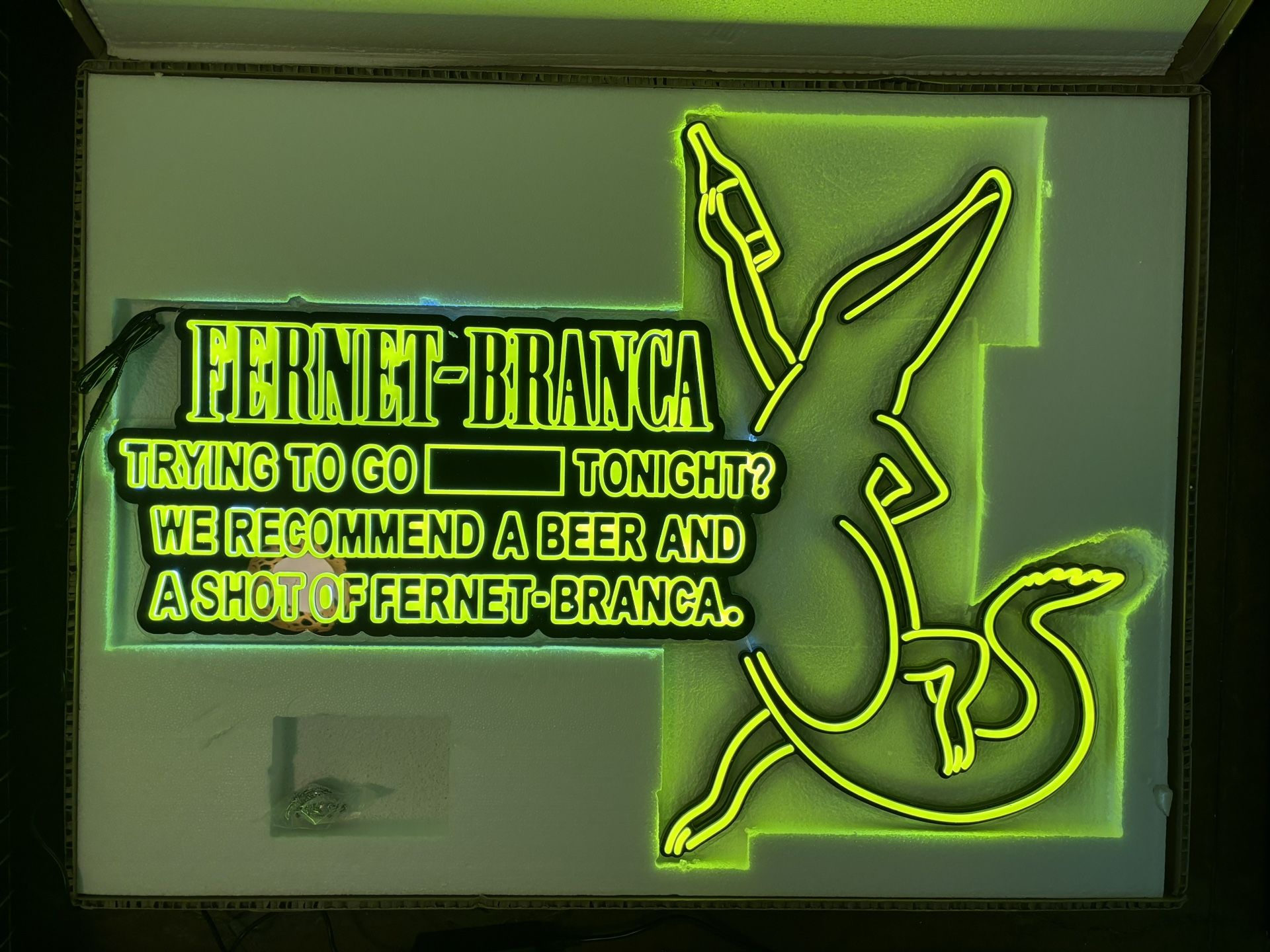 Fernet-Branca LED Sign