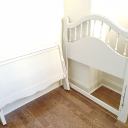 Complete Twin Bed Set with Bed Frame, Box Spring, Mattress 