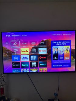 TCL 55” Roku tv