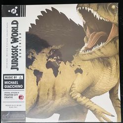 Mondo Jurassic World Dominion Original Soundtrack Vinyl 2LP (2x180g Black) – Michael Giacchino – Sealed