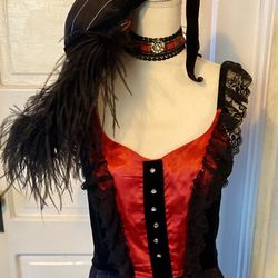 Halloween Costume- Western Saloon Girl (S/M)