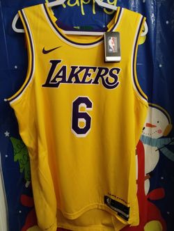 LA Lakers LeBron James Jersey Size Large & XL Men Brand New With Tags AUTHENTIC NIKE JERSEY (Not A Fake)