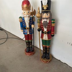 Giant Light Up Nutcrackers 4” tall