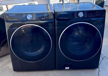 Samsung Front Load Washer and electric Dryer Set