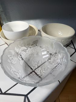 Glass bowls