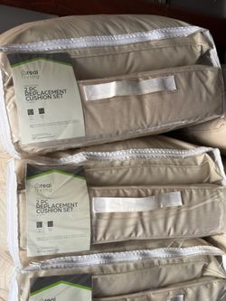Real living replacement patio cushions