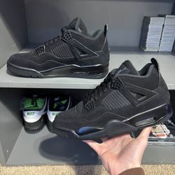 Black cat Air Jordan 4s size 11 (brand new)